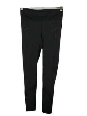 WeLoveFine Dota 2 Black Leggings Women Size M Zippered Pockets Gaming Cosplay